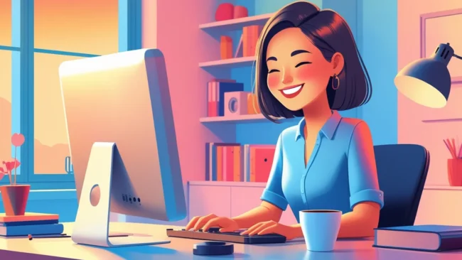 Profissional analisando dados do facebook representando a criação e otimização de campanhas de alta conversão