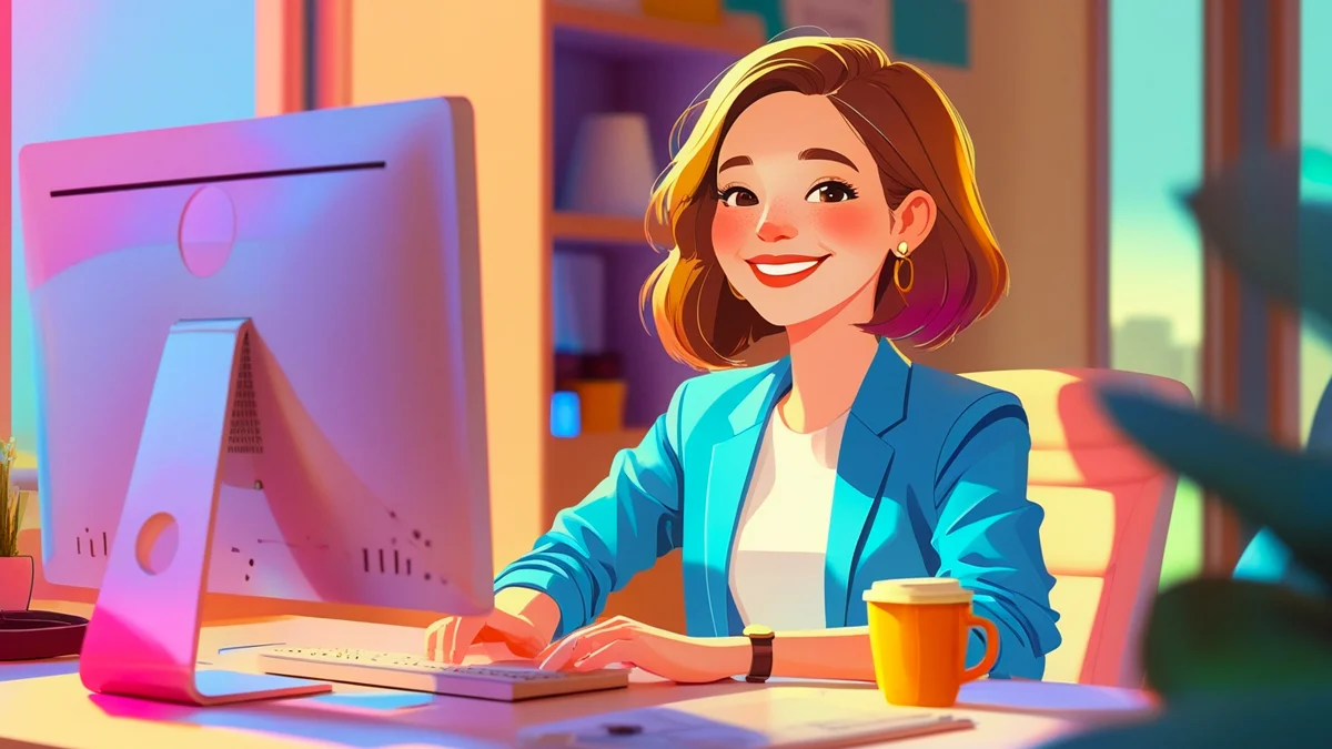 Uma equipe de profissionais de marketing digital trabalhando colaborativamente em diversas telas e dispositivos, simbolizando os múltiplos serviços oferecidos por uma agência para impulsionar negócios online.