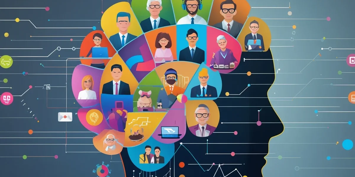 analisando-grafico-de-marketing-digital-estagnado Empresário com expressão preocupada olhando para um gráfico de computador que mostra resultados de marketing digital em declínio, simbolizando a estagnação das estratégias