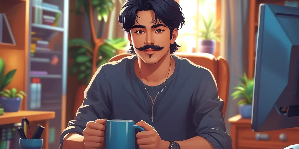 Ambiente de trabalho criativo, simbolizando o planejamento de marketing de conteúdo com base em tendências