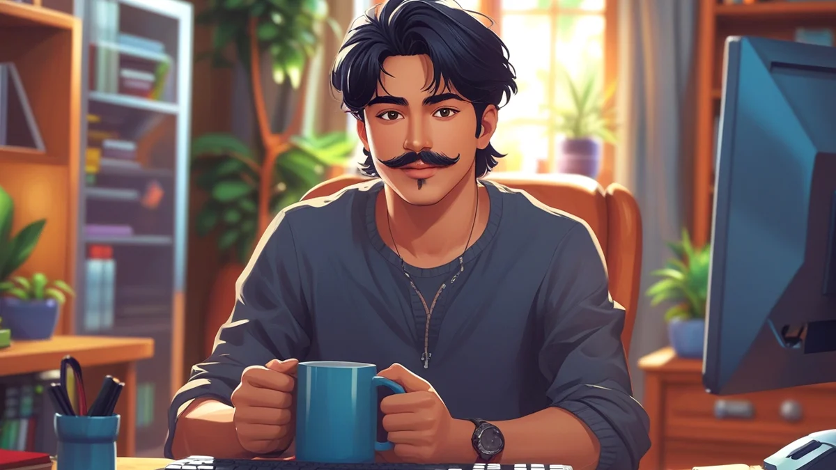 Ambiente de trabalho criativo, simbolizando o planejamento de marketing de conteúdo com base em tendências