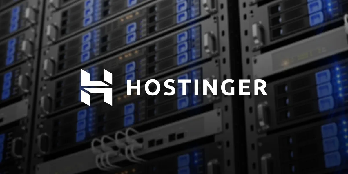 Painel de controle da hospedagem Hostinger mostrando interface moderna e intuitiva