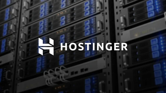 Painel de controle da hospedagem Hostinger mostrando interface moderna e intuitiva