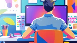 Ilustração de atendimento online mostrando empresa respondendo clientes rapidamente para evitar perda de vendas.