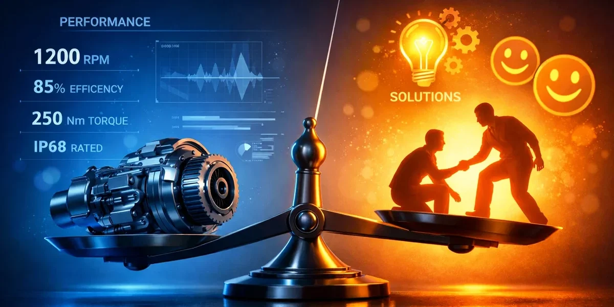 diferenca-marketing-cliente-vs-produto Infográfico comparativo mostrando de um lado o foco em características do produto e do outro a satisfação e dor do cliente.